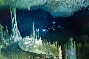 stunningly decorated underwater cave_Room of Tears, Zacil... by Susanna Randazzo 
